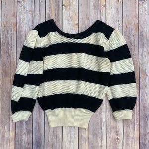 Stripped Knit Sweater